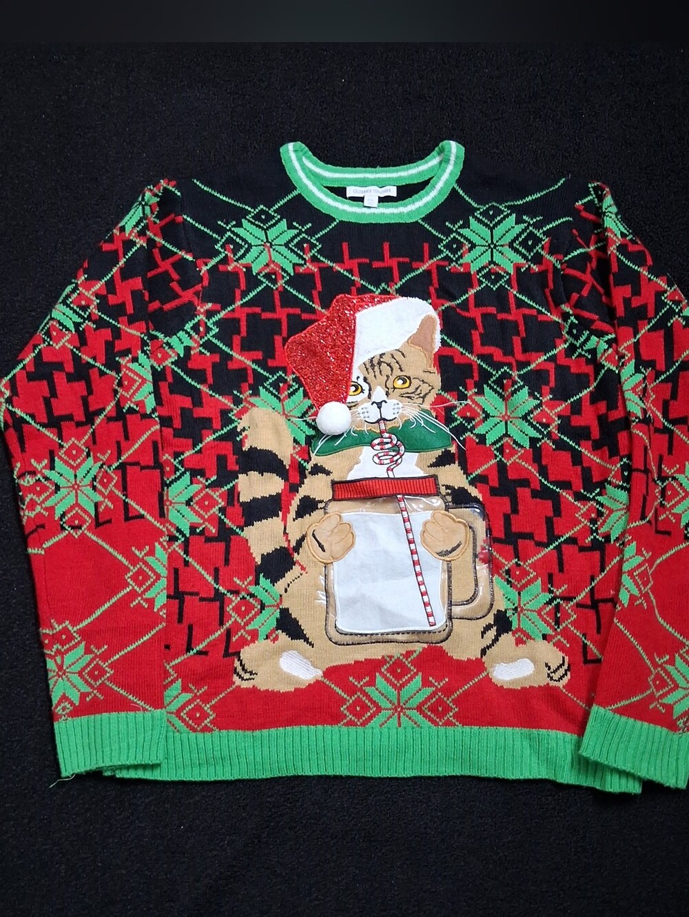 Celebrate Together Mens 2XL Christmas Sweater(Good Condition)